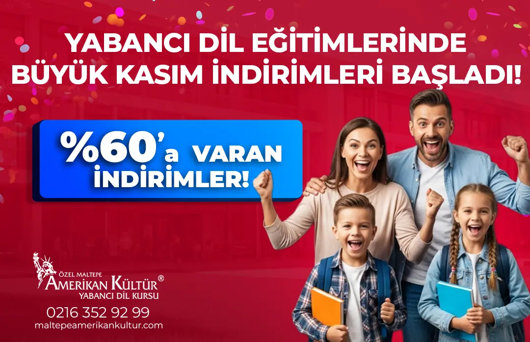 Kasım Ayında Büyük İndirimler Başladı!