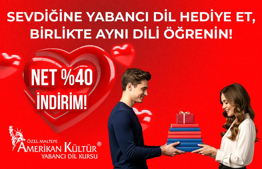Sevdiğine Yabancı Dil Hediye Et, Birlikte Aynı Dili Öğrenin!
